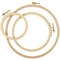Beechwood Embroidery Hoop Set 3/Pkg by Frank A. Edmunds - Clearance